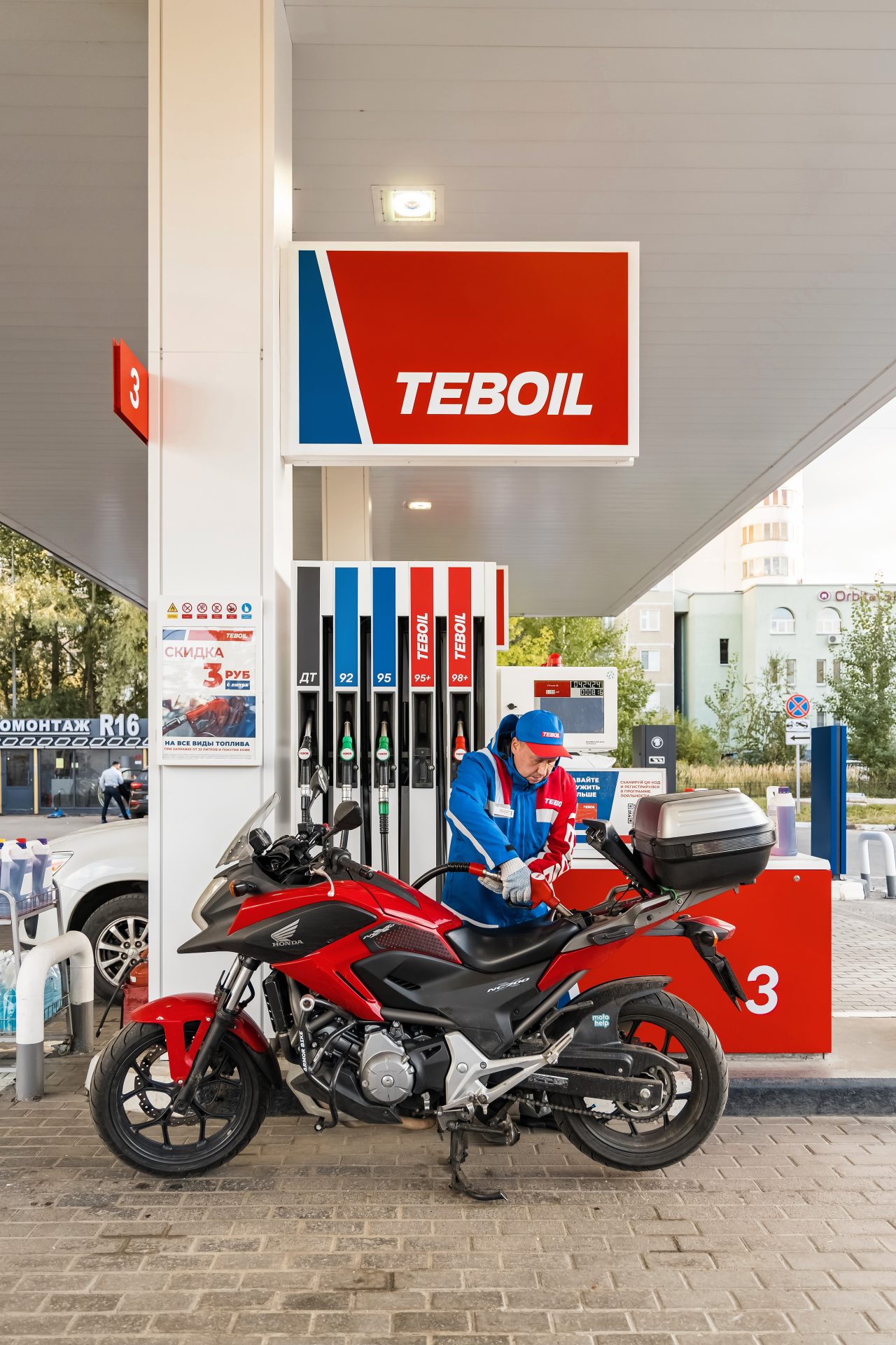 Ребрендинг сети АЗС Teboil
